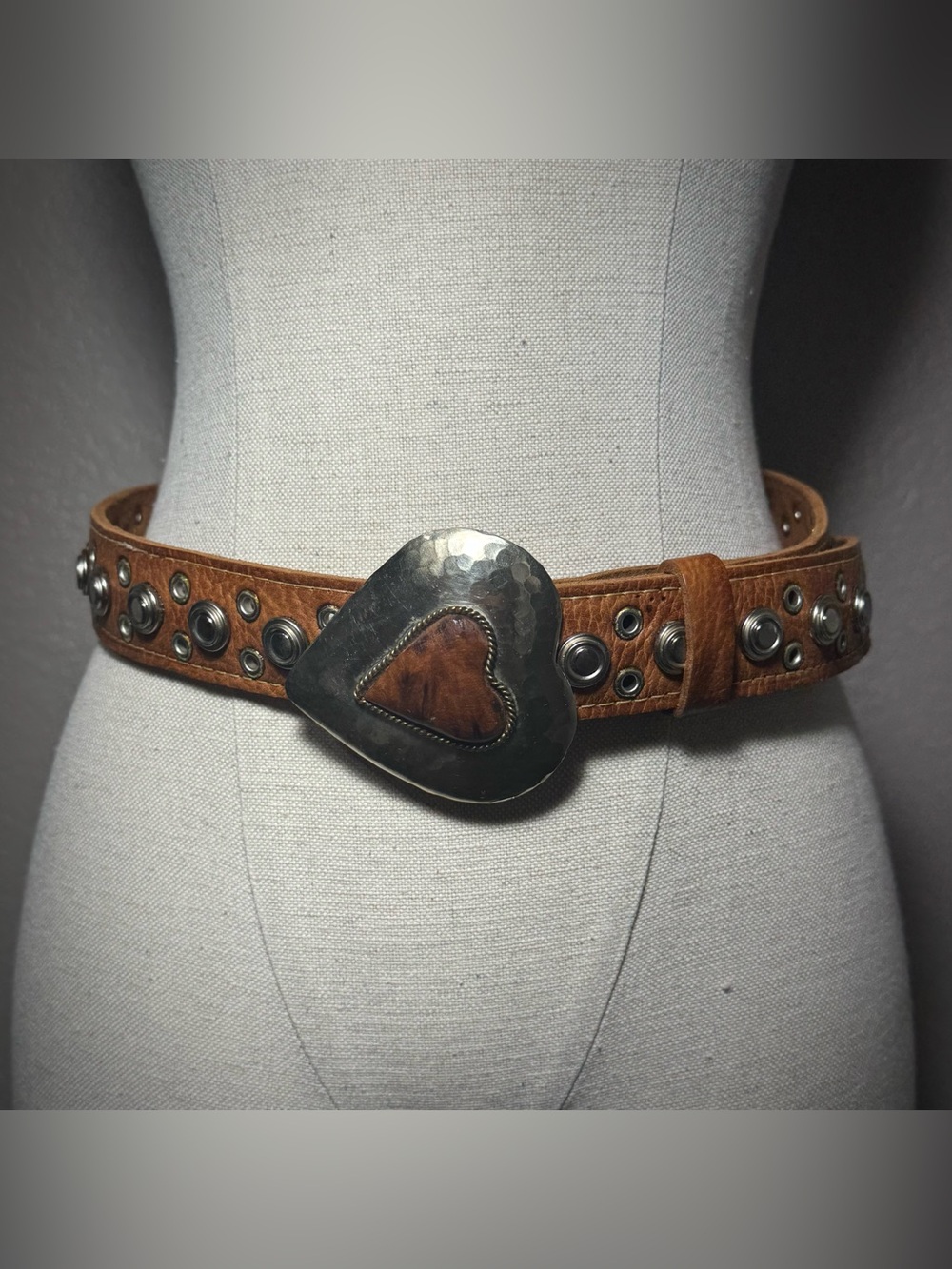 Vintage Chico’s Leather Belt - Picture 1 of 3